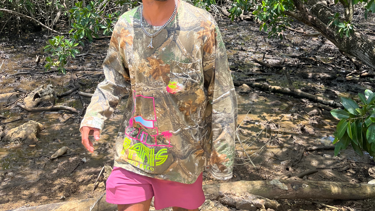 Conquer Any Weather: Breathable, All-Season Realtree Camo Hunting Shirts for MenLong Sleeve Camo